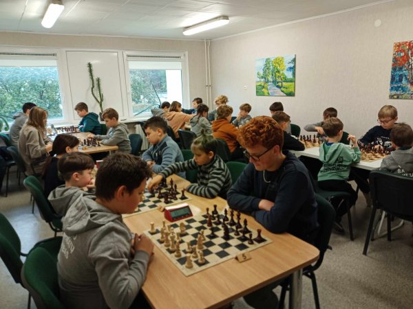 Atviras vaikų šachmatų turnyras – paskaita
