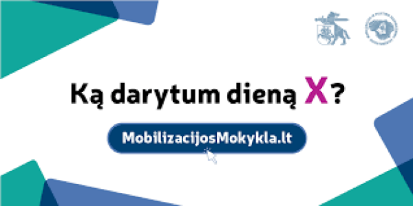 Edukacinė platforma „Mobilizacijos mokykla“!