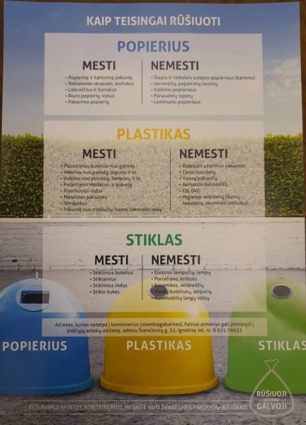 Atliekų išvežimas