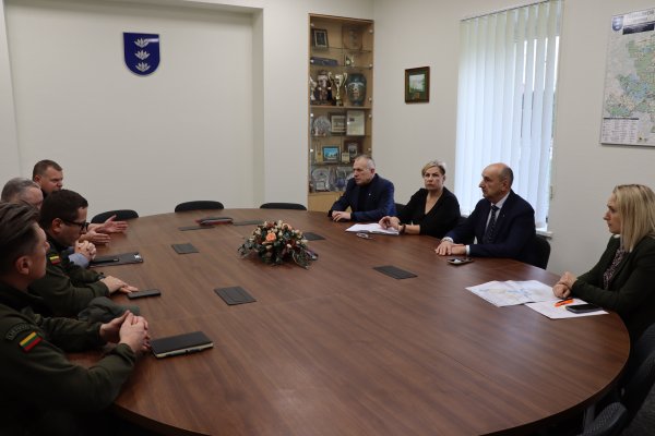 Aptarta pasienio ruožo kelių būklė