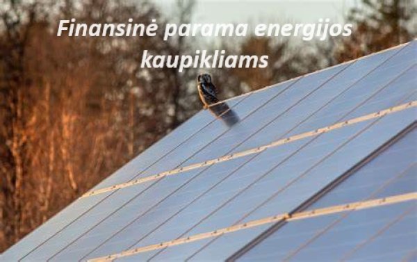 Finansinė parama energijos kaupikliams
