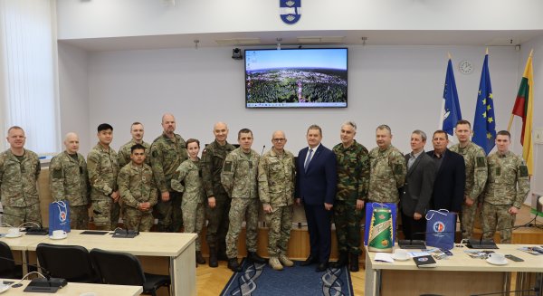 NATO karininkų vizitas Ignalinoje