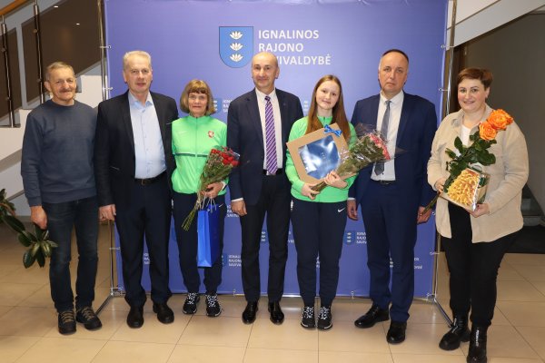 Ignalinos vilčių slidininkė