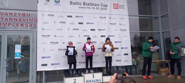 Baltijos biatlono taurės varžybos Ignalinoje