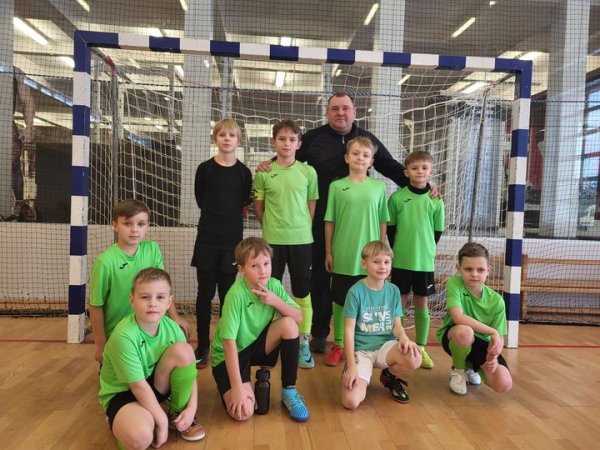 Jaunųjų futbolininkų pergalės
