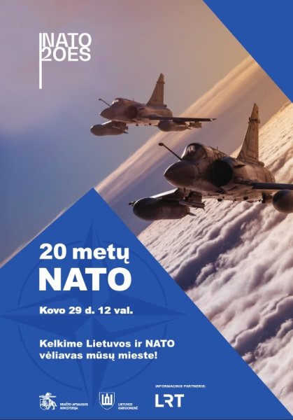 Pakelkime NATO vėliavą!