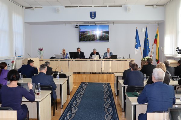 Savivaldybės tarybos posėdyje