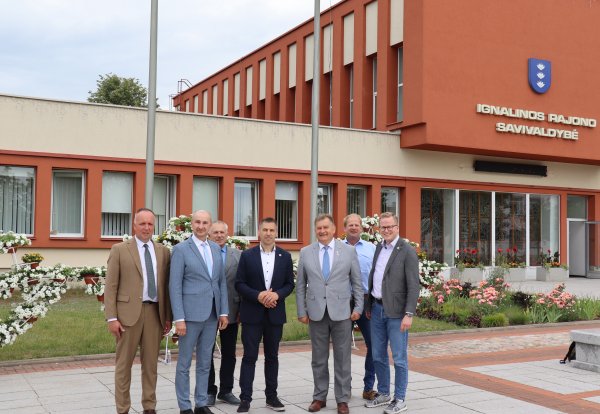 Ignalinoje lankėsi Biureno miesto delegacija