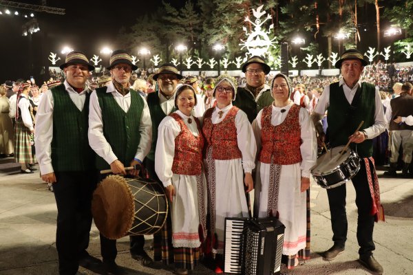 Dainų šventėje
