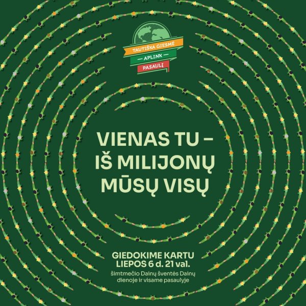 Valstybės dieną būkime kartu!