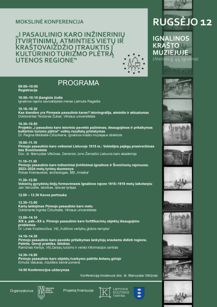 Konferencijos Ignalinos krašto muziejuje  programa