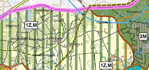 Dėl planuojamo paskirtiess pakeitimo