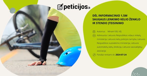 Dėl kelio ženklo