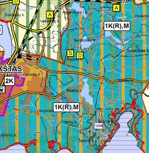 Dėl planuojamo pakirties pakeitimo