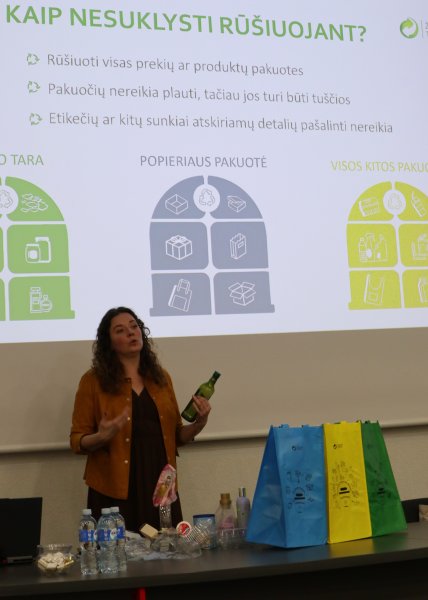 Mokomės rūšiuoti