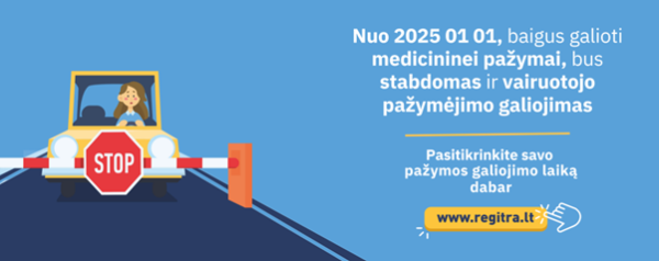 Regitra informuoja