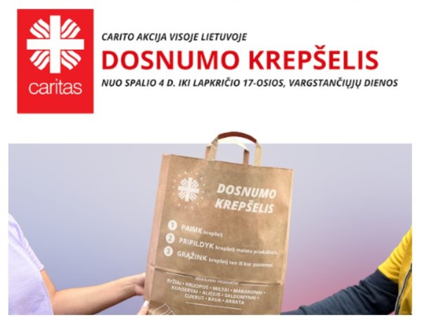 Dosnumo krepšeliai 
