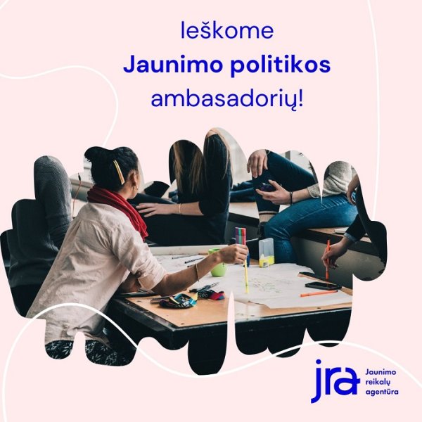 Jaunimo politikos ambasadoriai: registracija