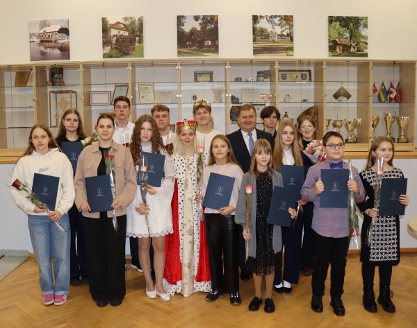 Džiaugtasi mūsų talentais