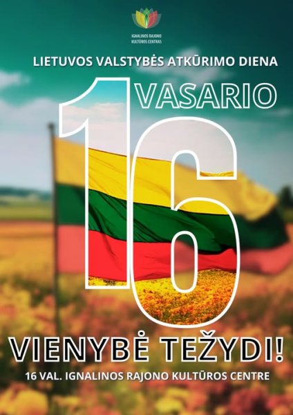 Švęskime Lietuvą!