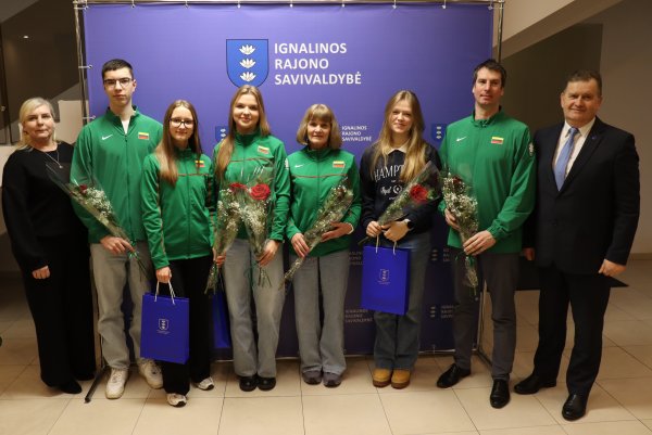 Išlydėti sportininkai
