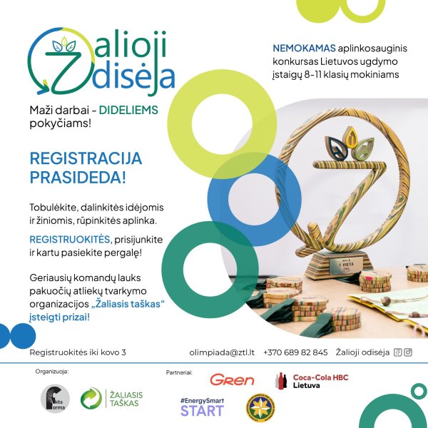Konkursas „Žalioji odisėja"