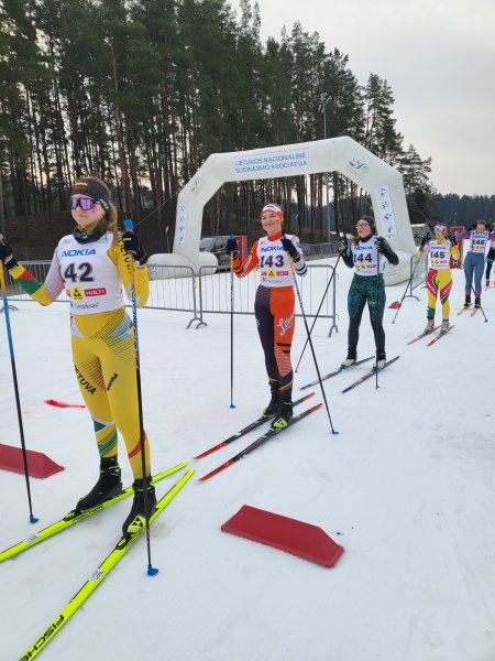 Ignalinos rajono slidininkų startai Lietuvos slidinėjimo čempionate