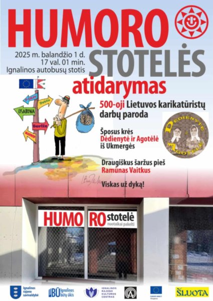 „Humoro stotelės“ atidarymas!