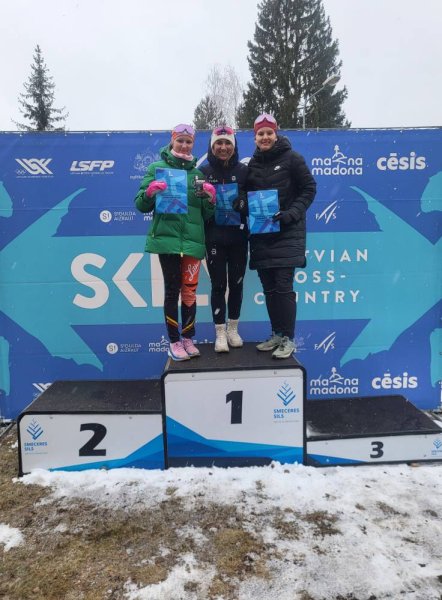 Latvijos slidinėjimo čempionate!