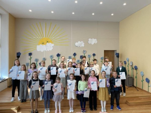 Pasidžiaugta talentais