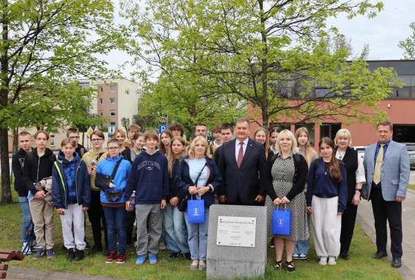 Sutikti Serocko mokiniai