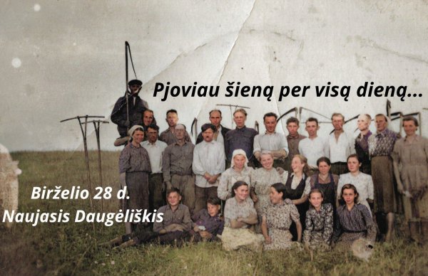 Kviečiame į Šienapjūtės šventę