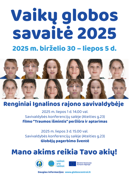 Vaikų globos savaitė
