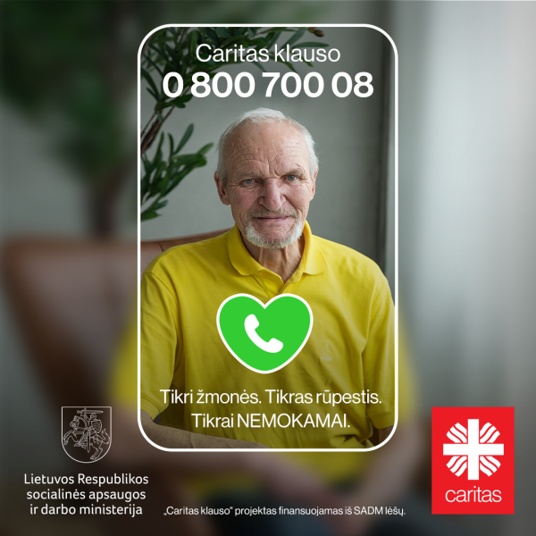 Caritas plečia veiklas
