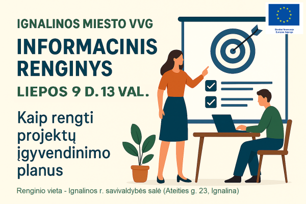 Ignalinos miesto VVG kviečia į mokymus