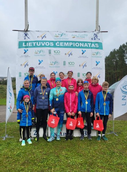  Ignalinos rajono slidininkų startai Lietuvos vasaros slidinėjimo čempionate!