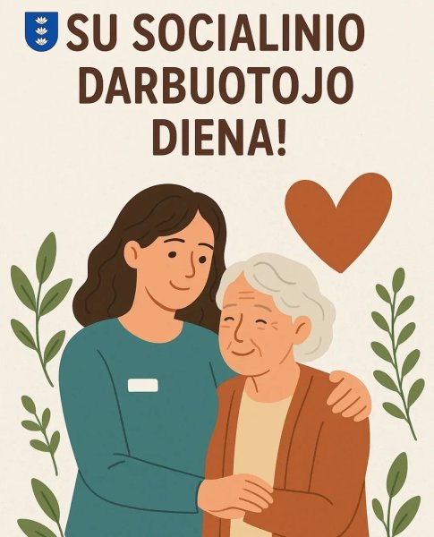 Mieli socialiniai darbuotojai,