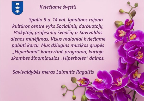 Švęskime kartu!
