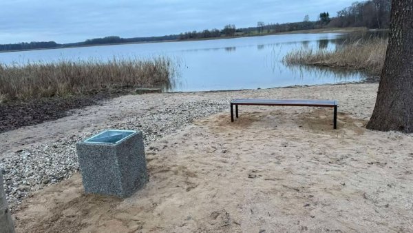 Įgyvendintas Tverečiaus ežero pakrantės projektas
