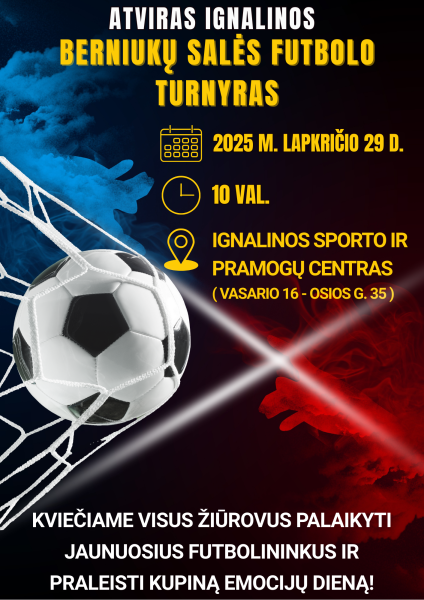 Ignalinos futbolo turnyras!