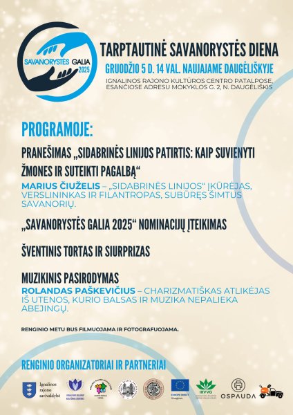 „Savanorystės galia 2025“