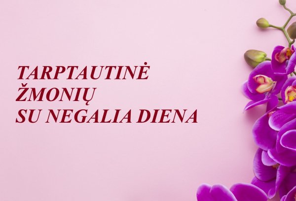 Tarptautinė žmonių su negalia diena