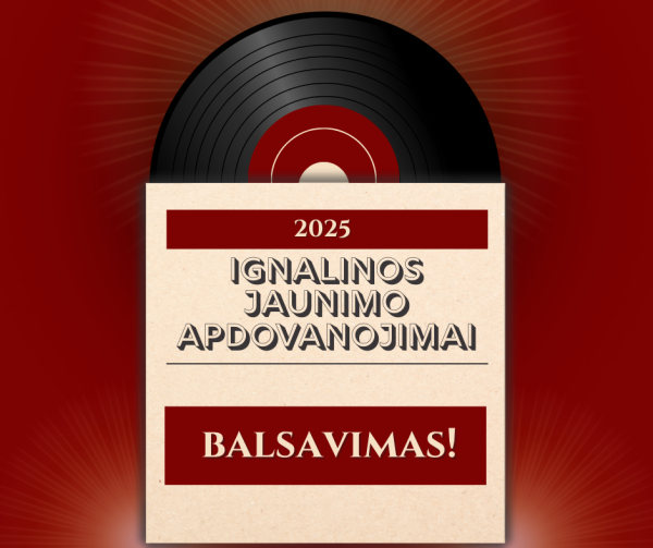 Kviečiame balsuoti!