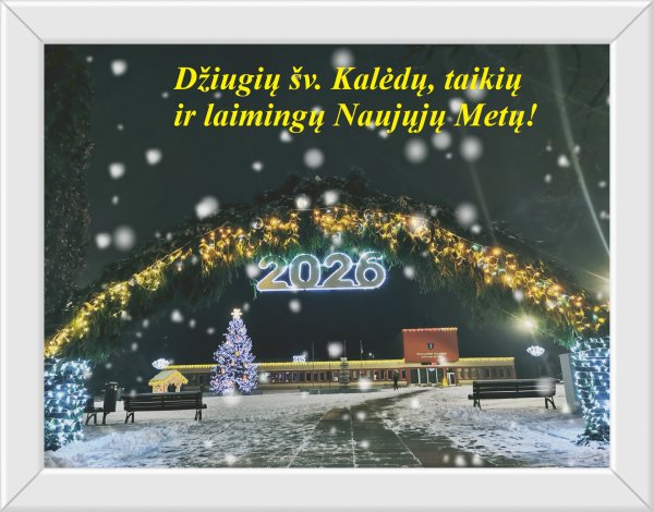 Sveikiname!