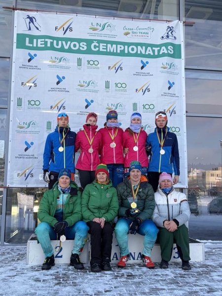 Lietuvos  slidinėjimo čempionate!