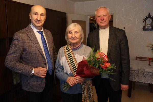 Sveikiname jubiliatę