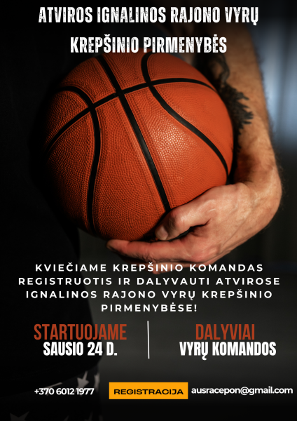 Atviros Ignalinos rajono vyrų krepšinio pirmenybės!