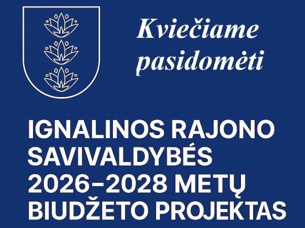Savivaldybės biudžeto projektas
