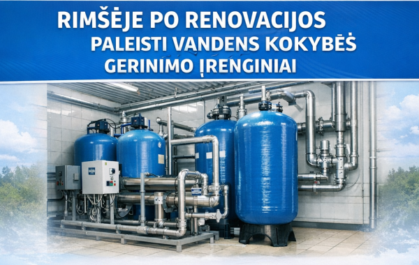 Kokybiškas vanduo Rimšėje