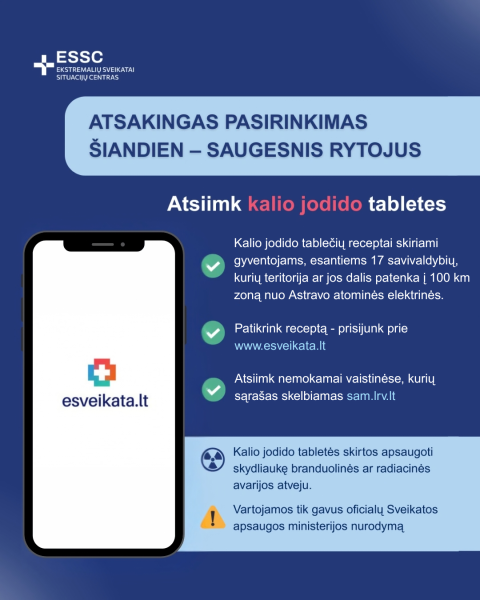 Kalio jodido tabletės